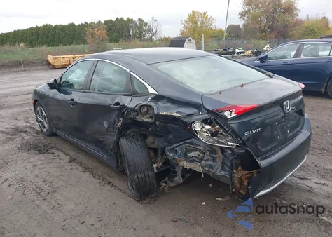 2019 Honda Civic Lx из США, поврежденный, VIN 2HGFC2F66KH533561